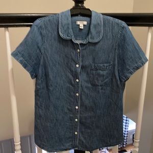 JCrew Factory Denim shirt